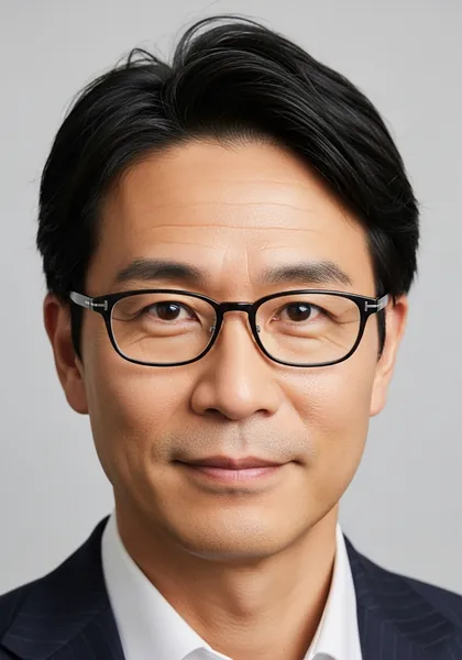 Portrait of Hiroshi Tanaka, Chief Technology Officer at Clear Sky Consulting